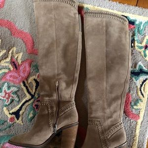 Vince Camuto Brown Suede knee high boots